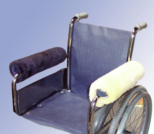 Rollstuhl Armlehnenpolster Polster Lehnen Echtfell